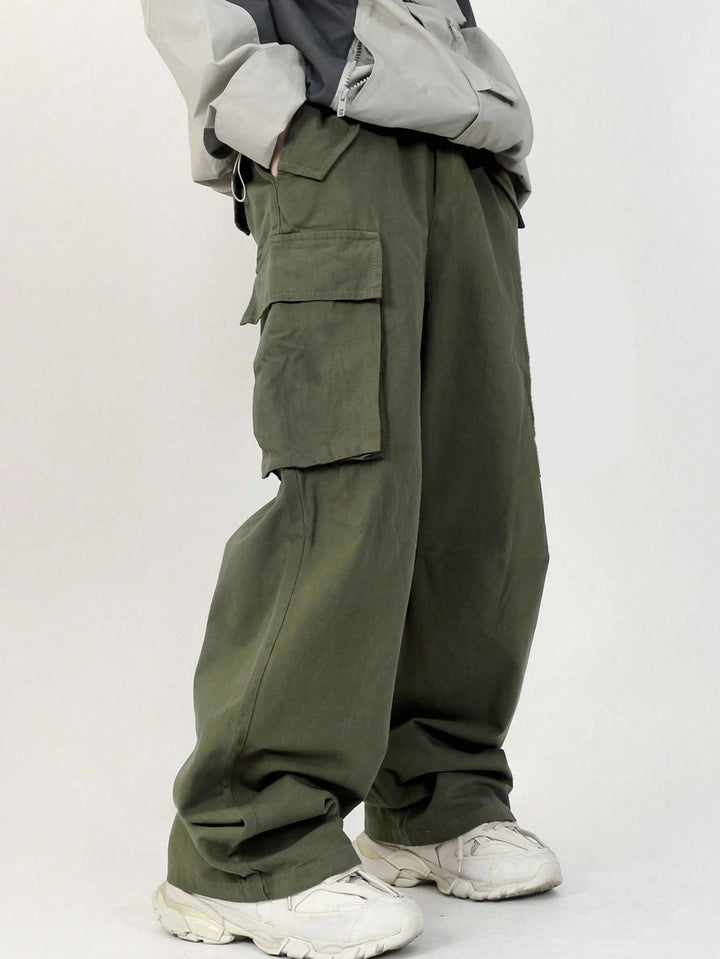 Pantaloni SHEIN, kaki