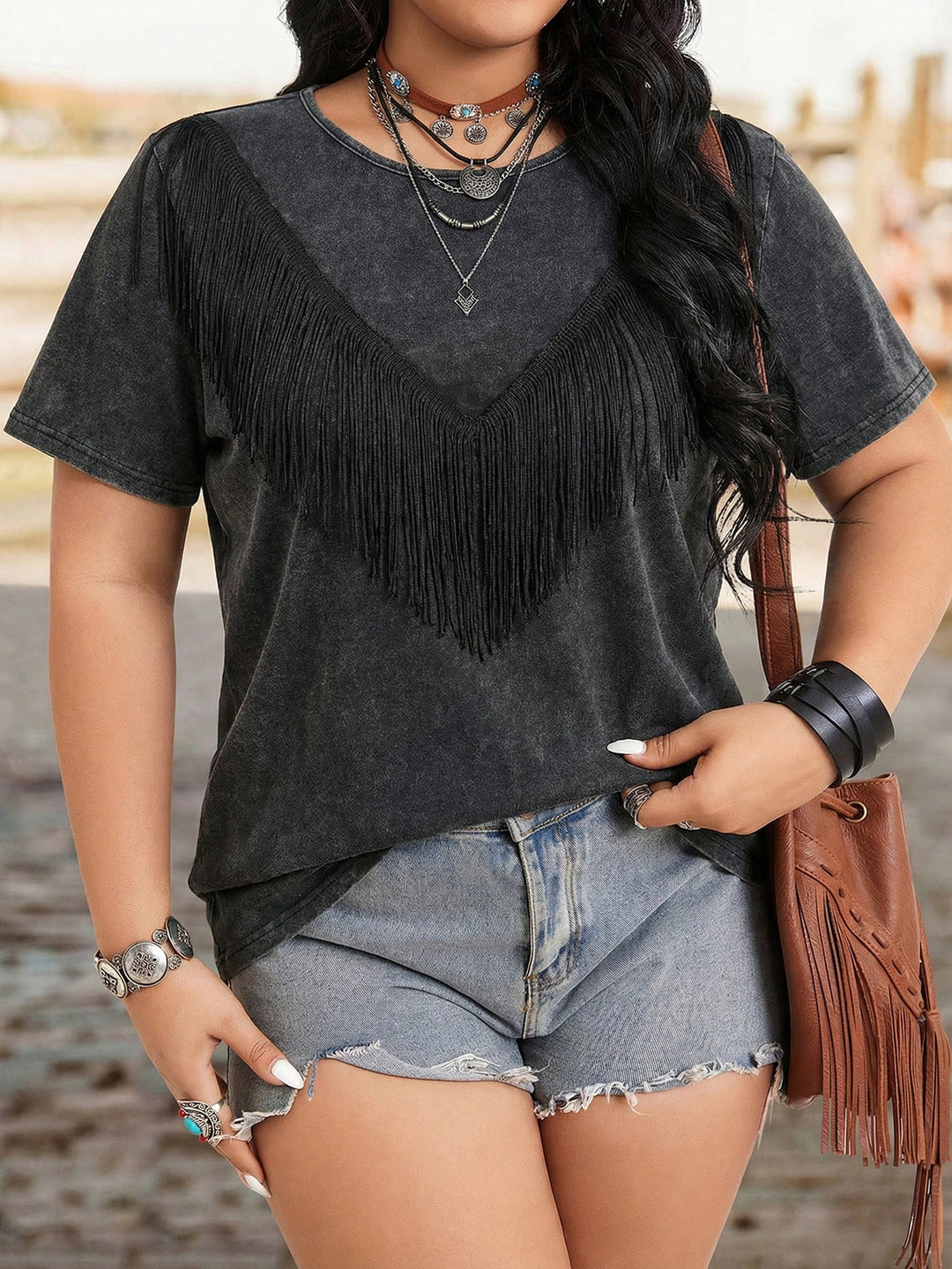 Tricou SHEIN, negru