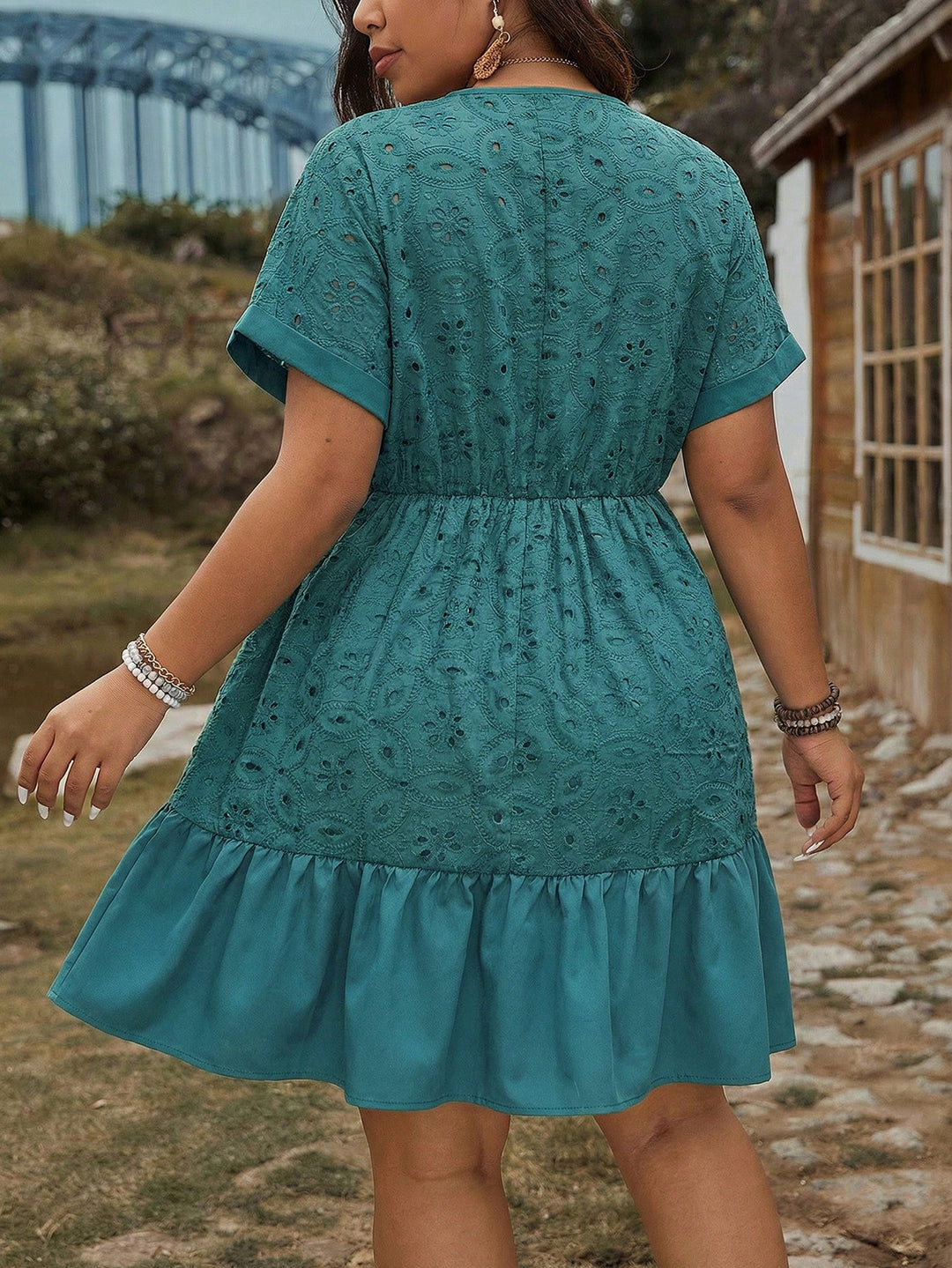 Rochie SHEIN, verde