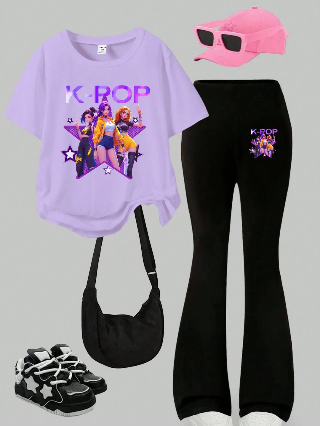 Compleu SHEIN, mix culori