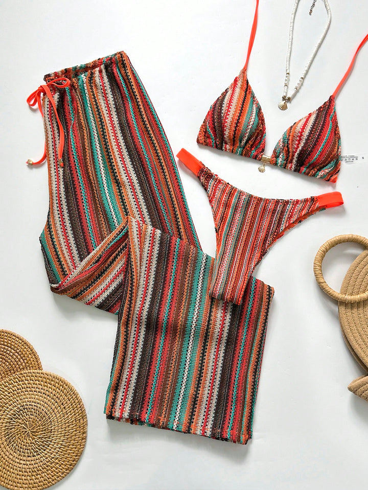 Costum de baie SHEIN, mix culori