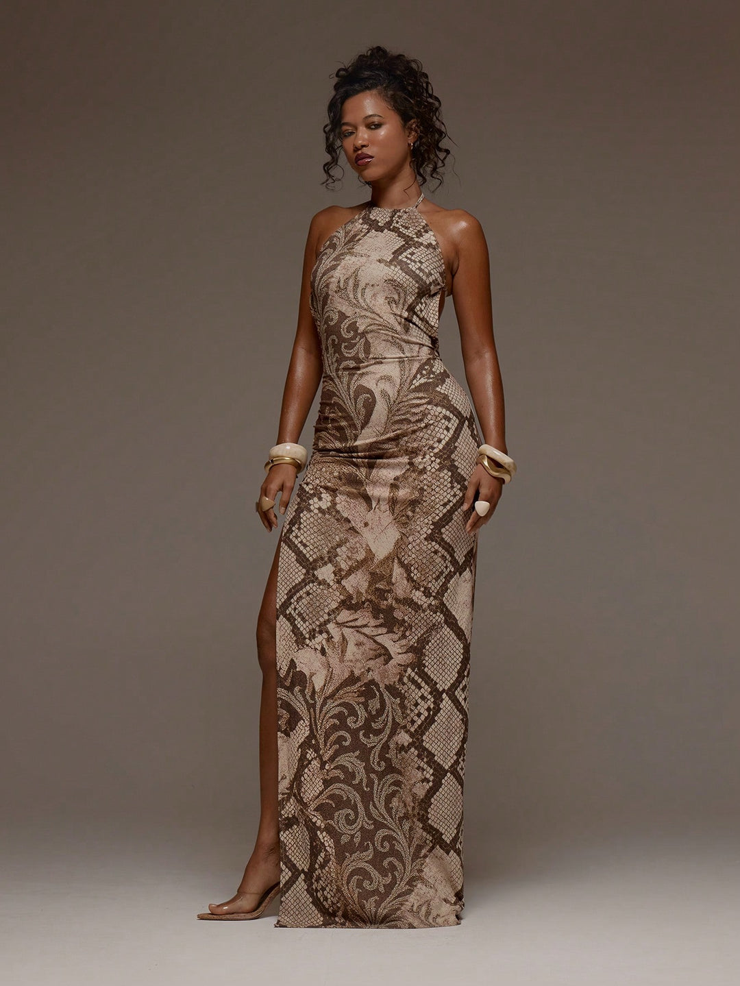 Rochie maxi SHEIN, mix culori