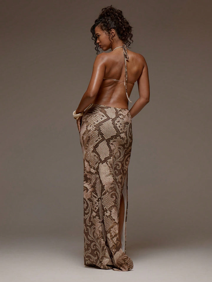 Rochie maxi SHEIN, mix culori