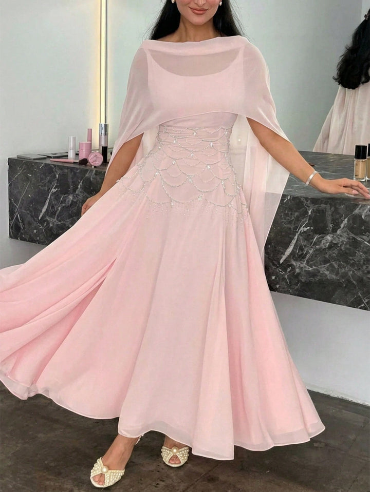 Rochie maxi SHEIN, roz