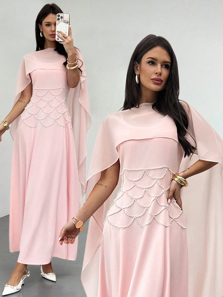 Rochie maxi SHEIN, roz
