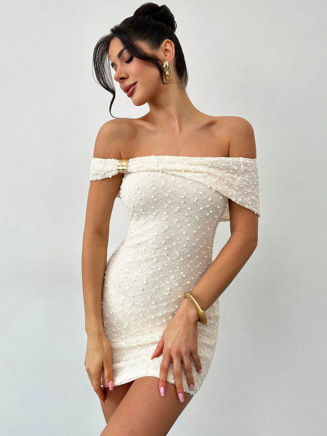Rochie mini SHEIN, portocaliu