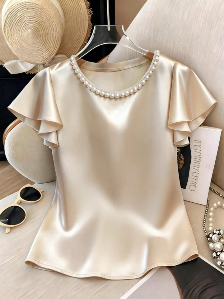 Tricou SHEIN, auriu