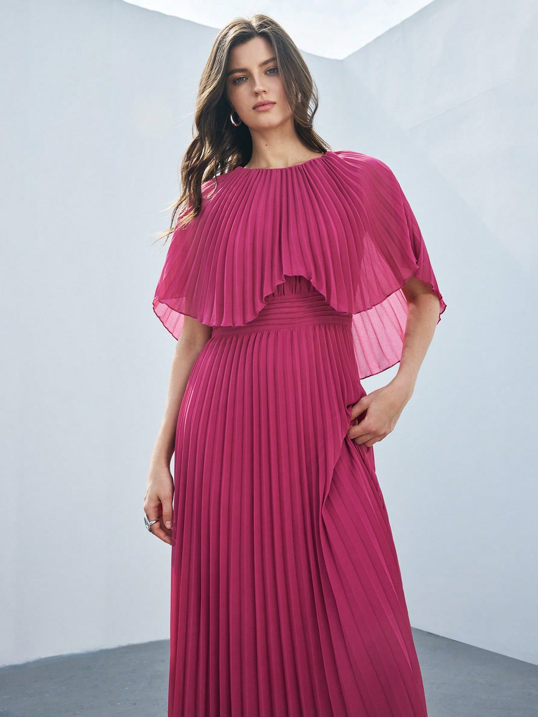 Rochie maxi SHEIN, roz