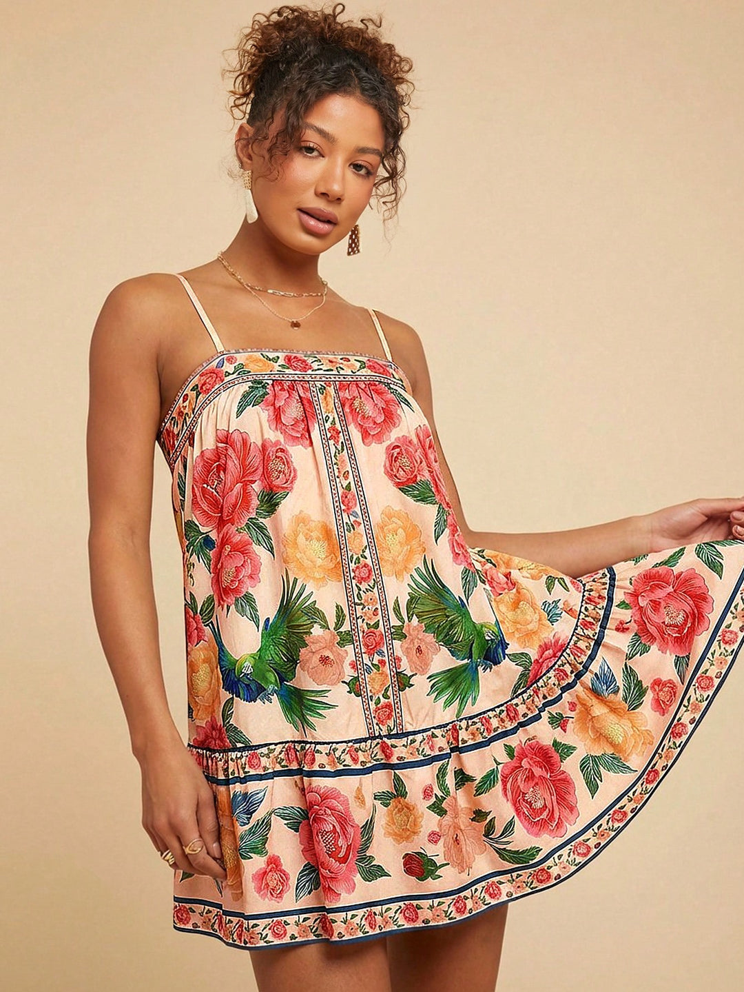 Rochie mini SHEIN, roz