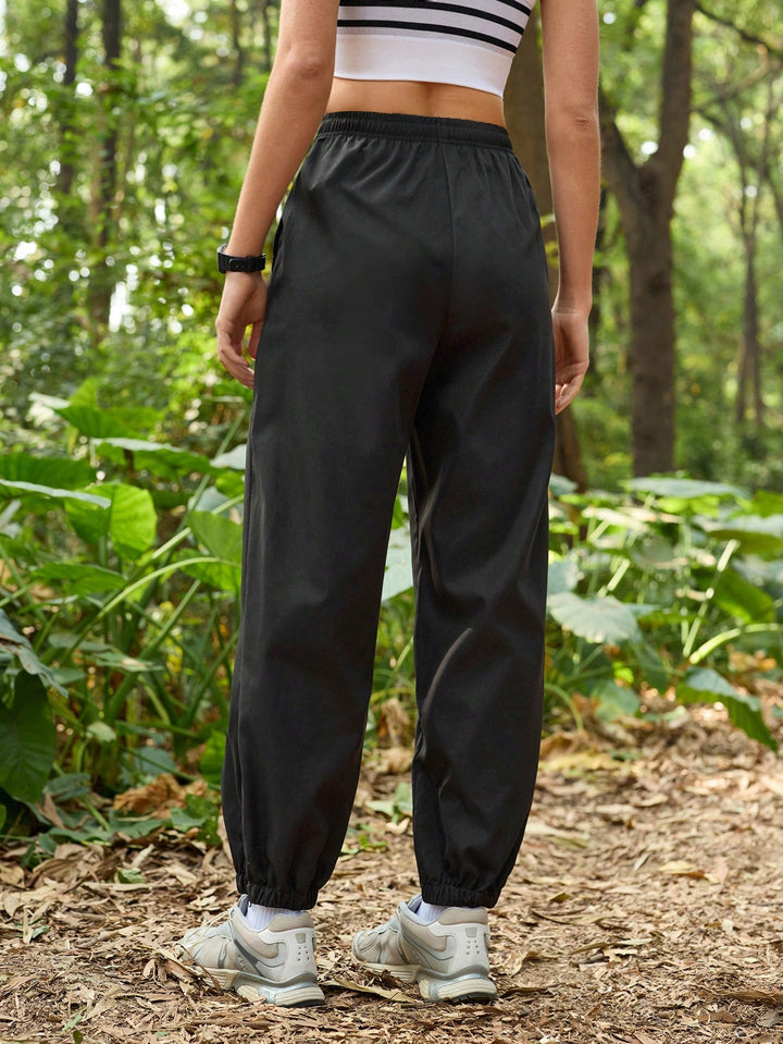 Pantaloni SHEIN, negru