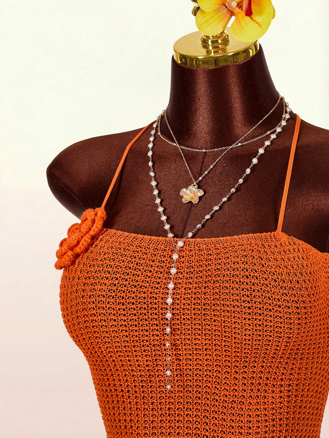 Rochie SHEIN, portocaliu