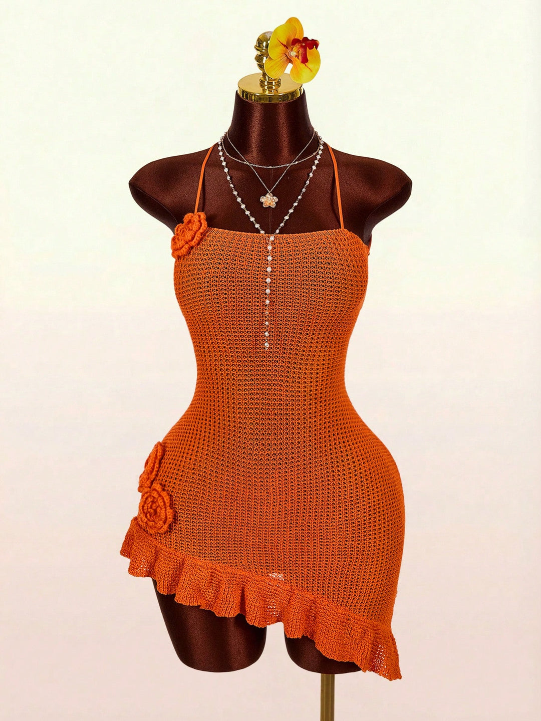 Rochie SHEIN, portocaliu