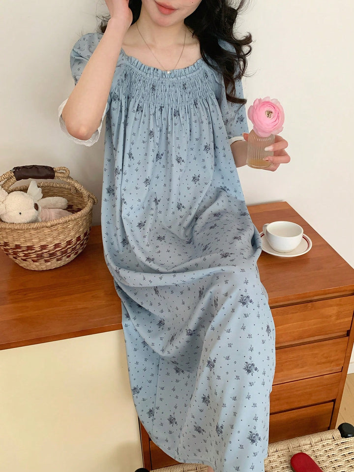 Pijama SHEIN, albastru