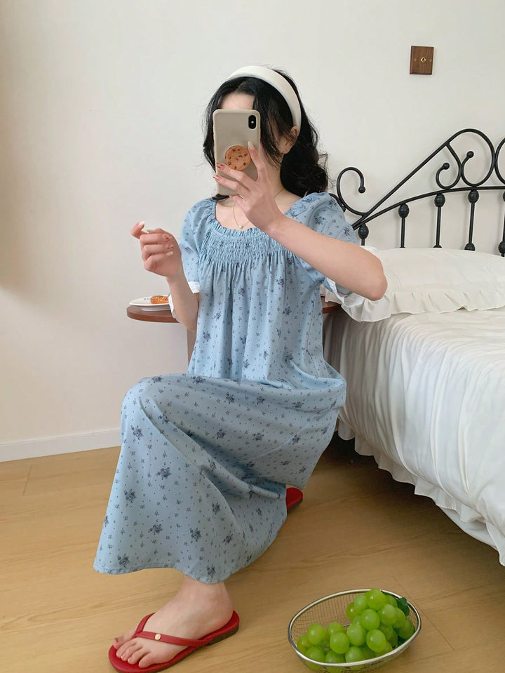 Pijama SHEIN, albastru