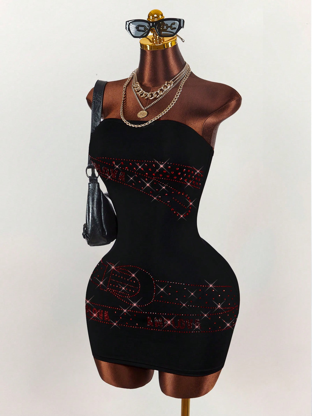 Rochie mini SHEIN, negru