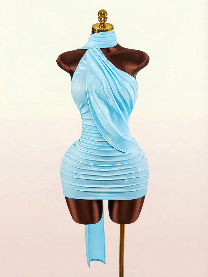 Rochie mini SHEIN, albastru