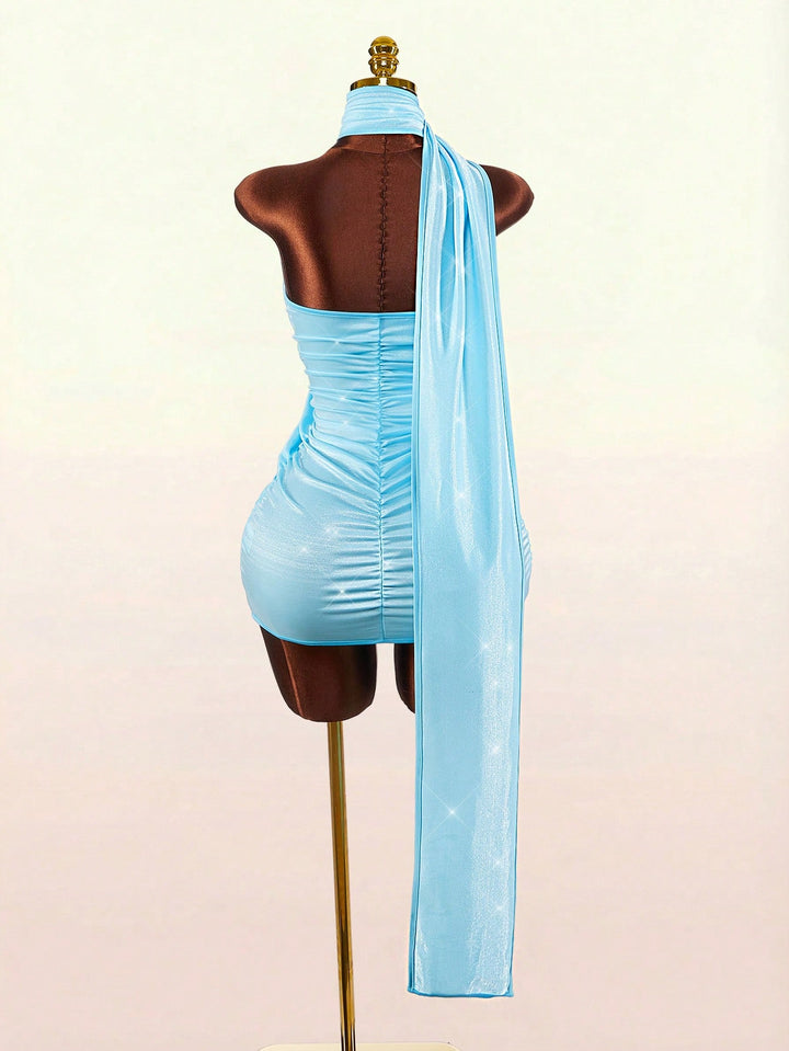 Rochie mini SHEIN, albastru