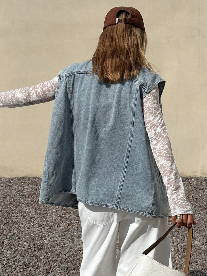 Top SHEIN, albastru