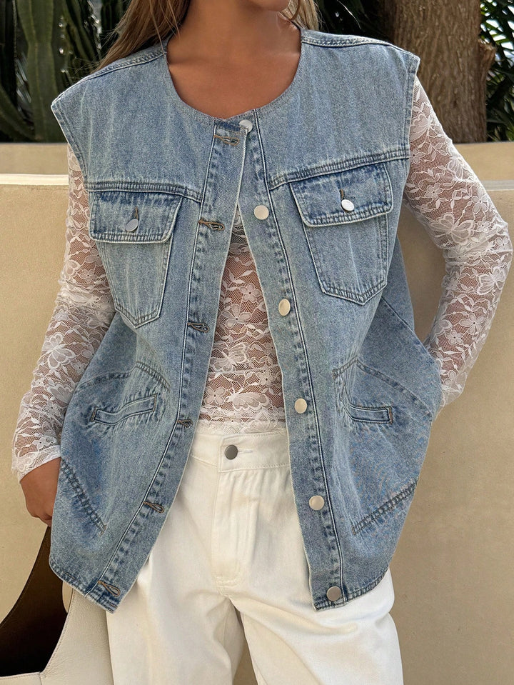 Top SHEIN, albastru