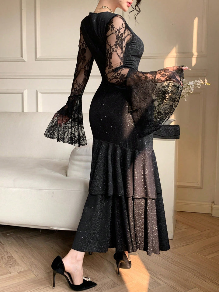 Rochie midi SHEIN, negru