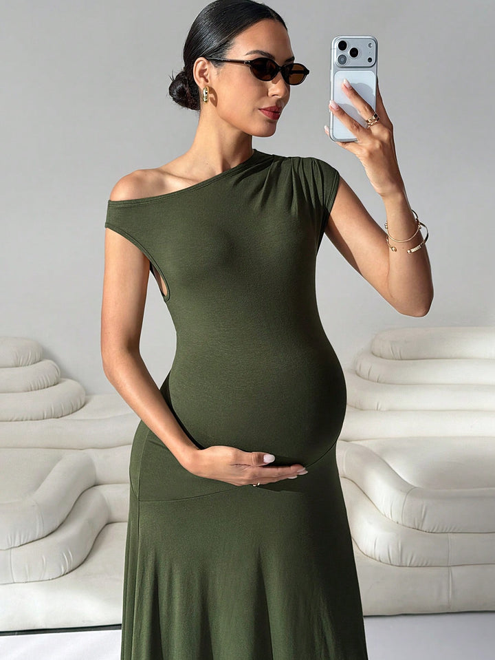 Rochie SHEIN, kaki