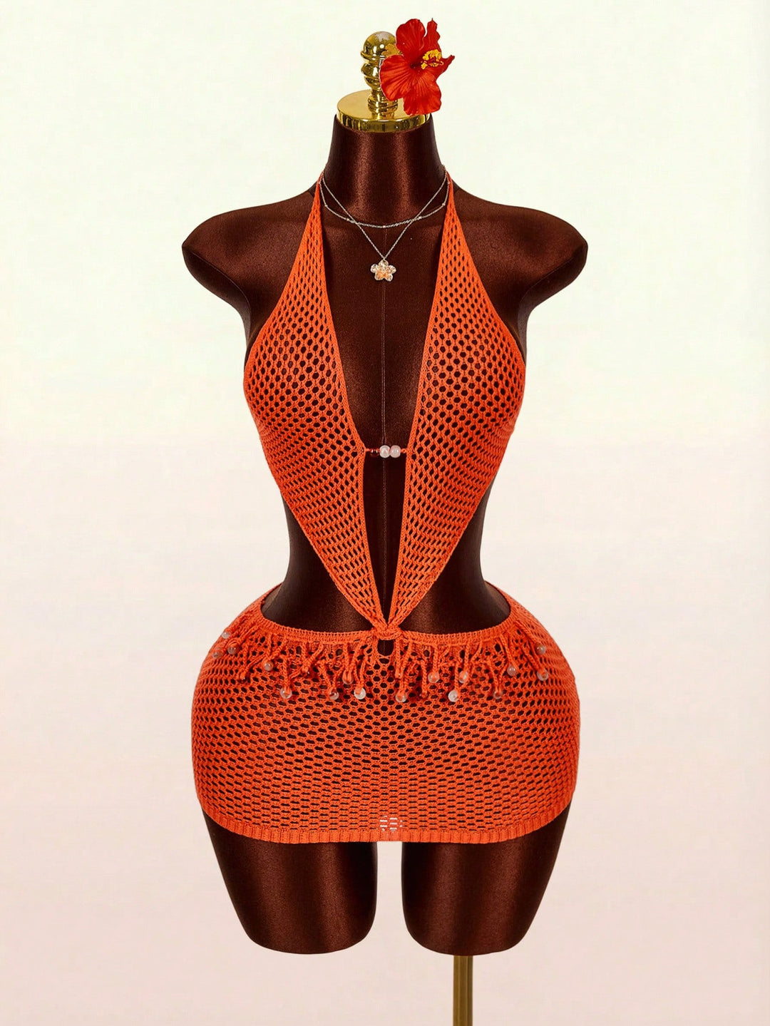 Rochie SHEIN, portocaliu