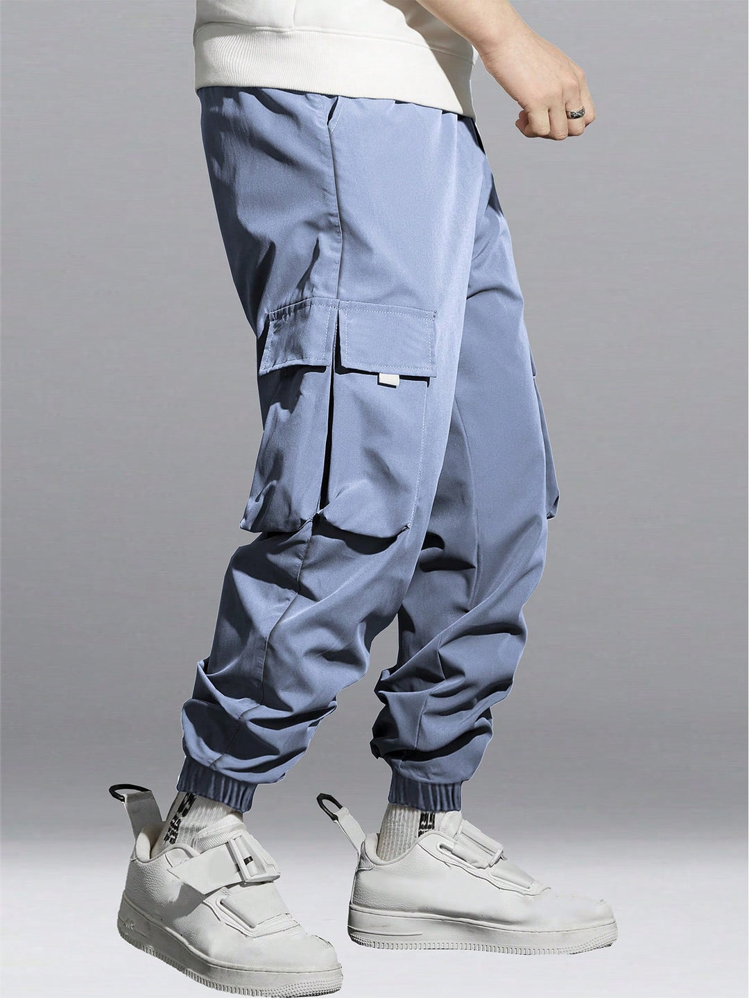 Pantaloni SHEIN, albastru