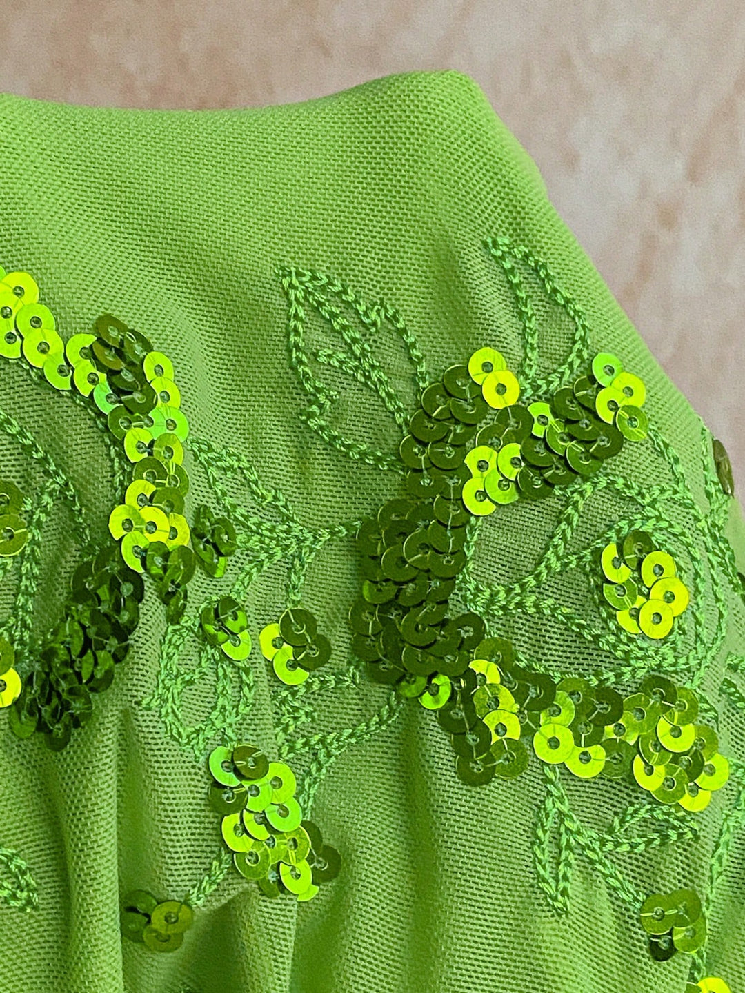 Top SHEIN, verde