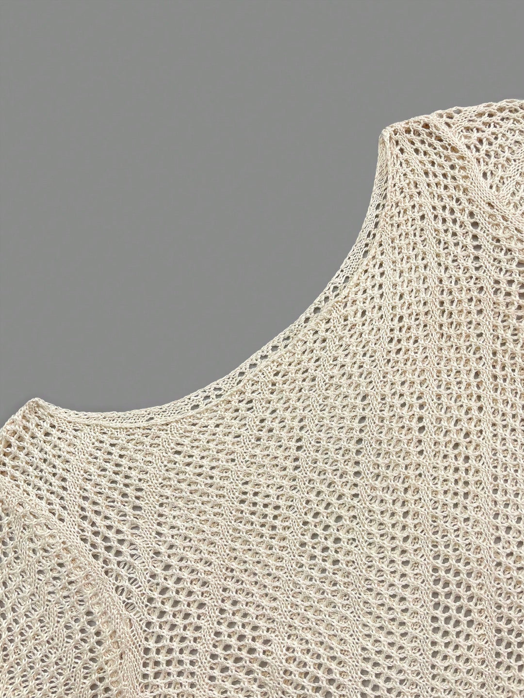 Rochie de plajă SHEIN, crem