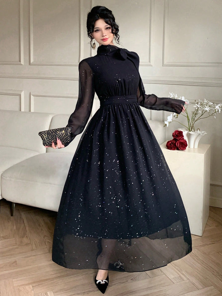 Rochie midi SHEIN, negru