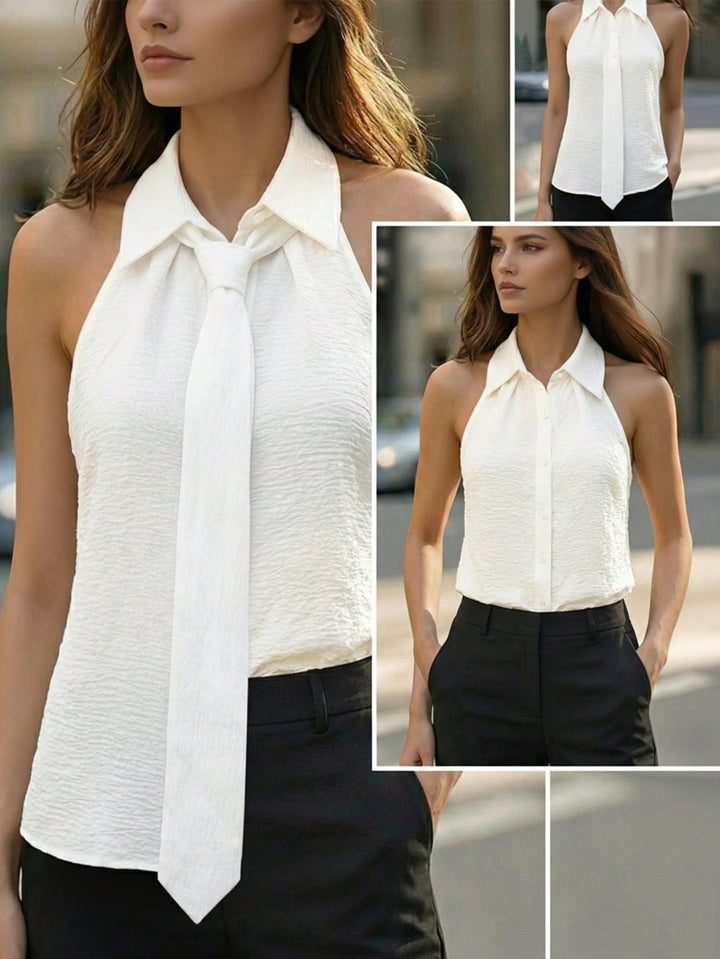 Top SHEIN, alb