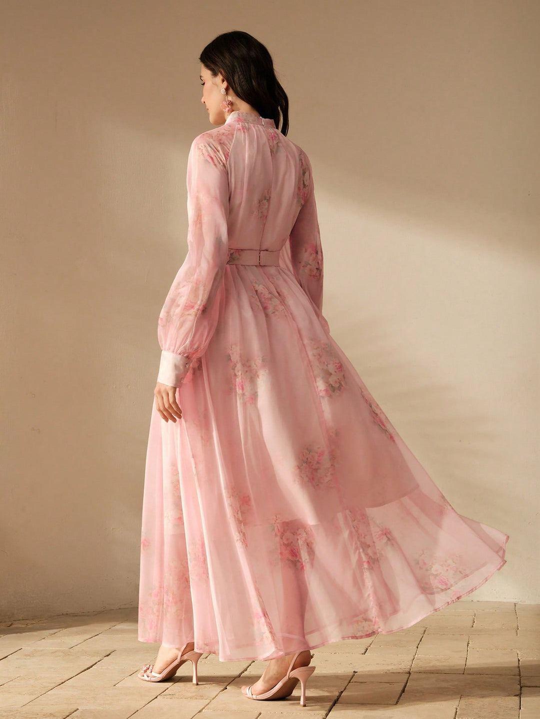 Rochie maxi SHEIN, mix culori