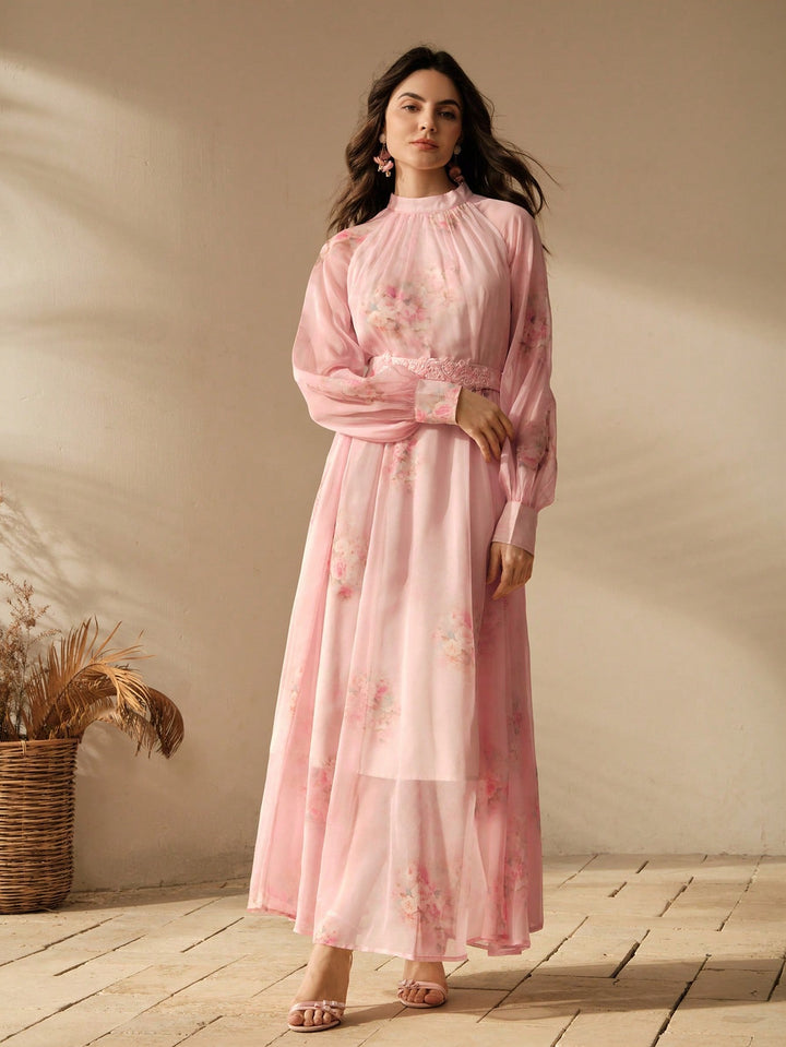 Rochie maxi SHEIN, mix culori
