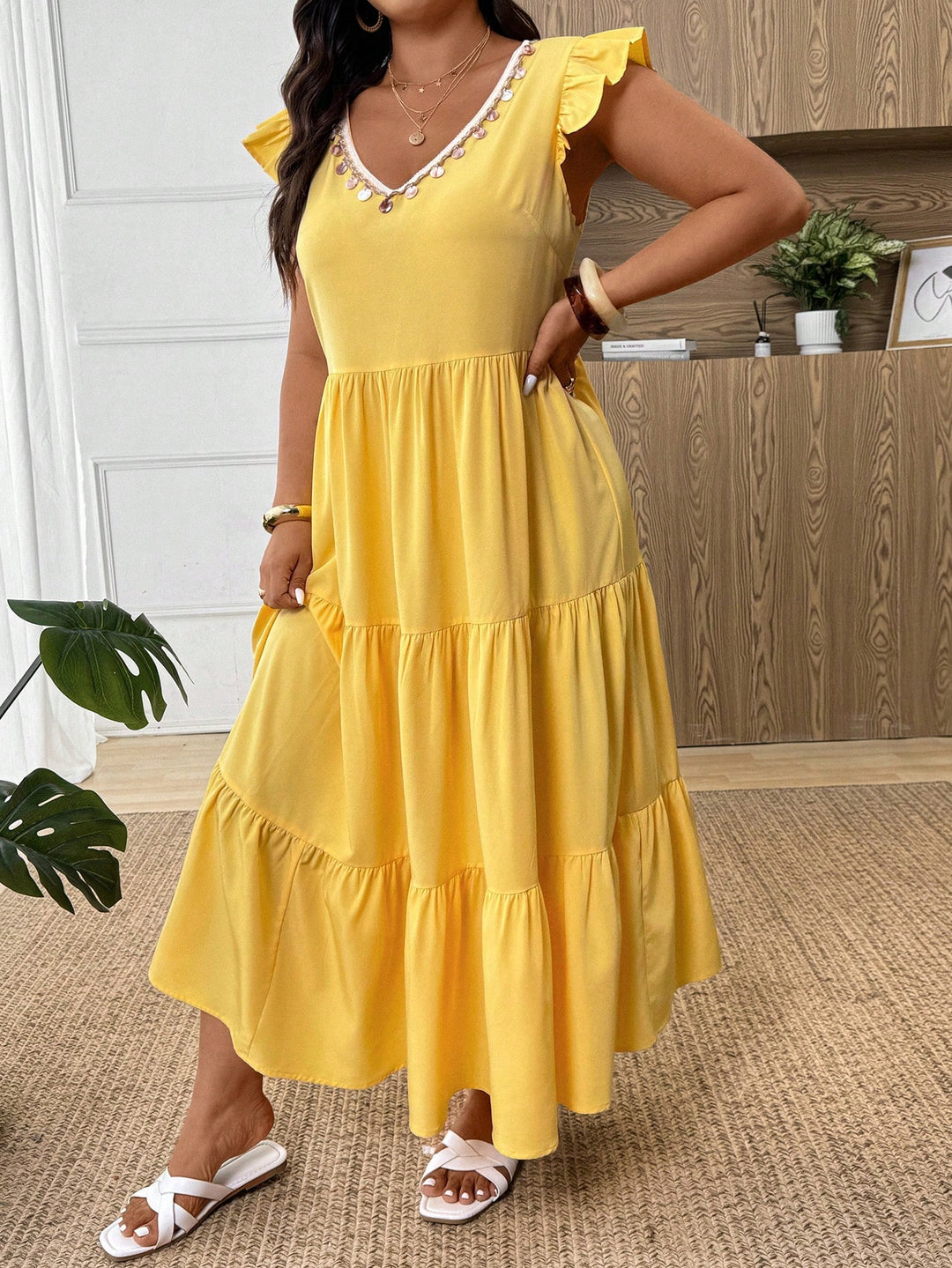 Rochie SHEIN, galben