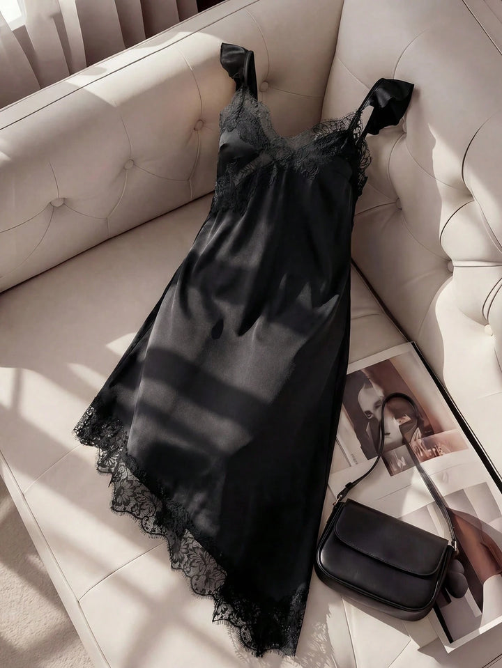 Rochie de noapte SHEIN, negru