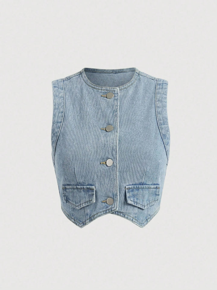 Top SHEIN, albastru