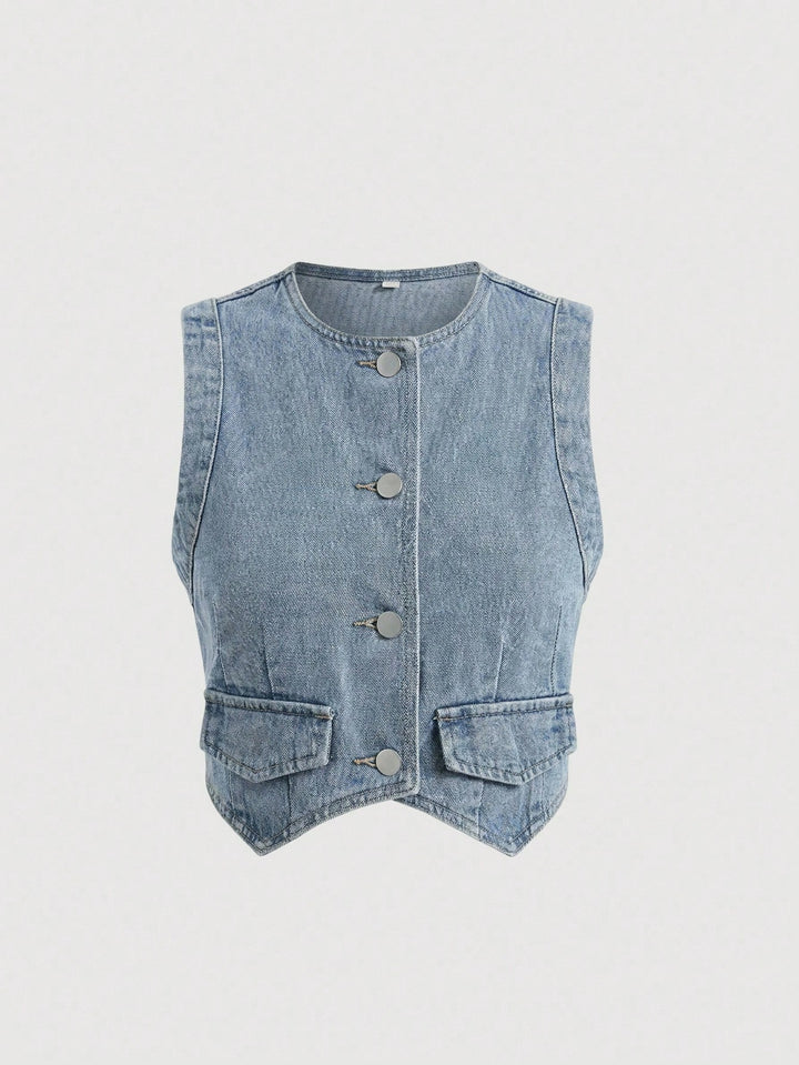 Top SHEIN, albastru