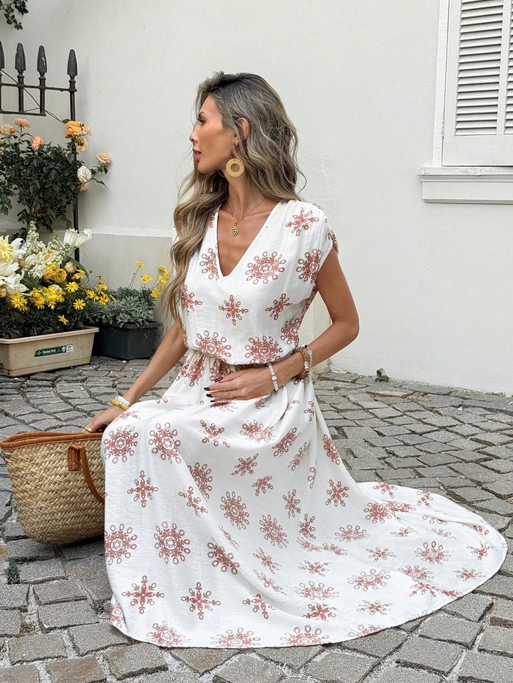 Rochie maxi SHEIN, mix culori