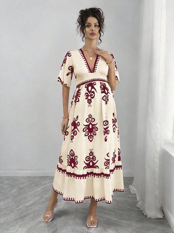 Rochie maxi SHEIN, mix culori