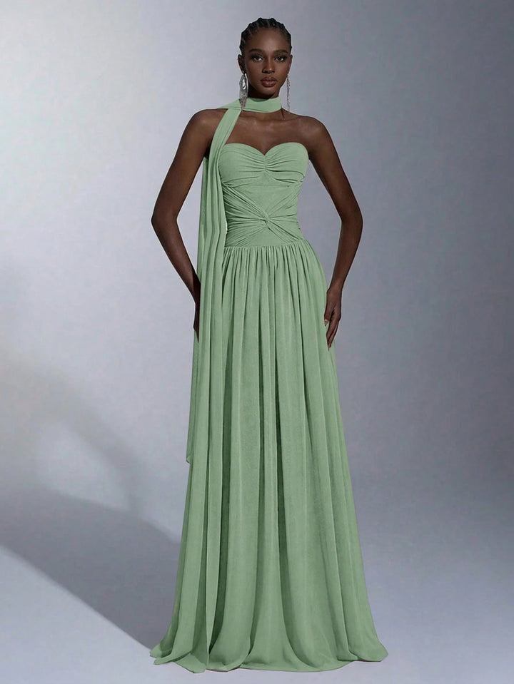Rochie maxi SHEIN, verde