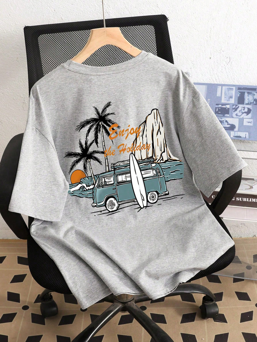 Tricou SHEIN, gri