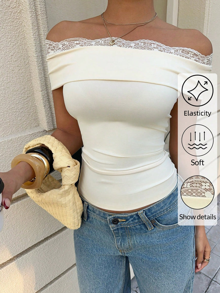 Tricou SHEIN, bej