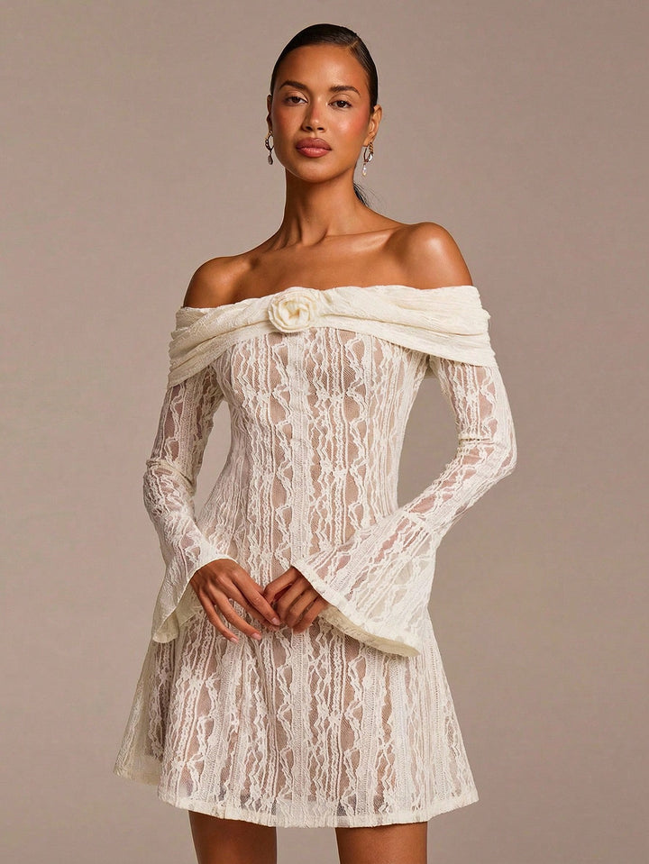 Rochie mini SHEIN, portocaliu
