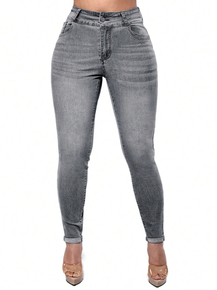 Jeans SHEIN, gri
