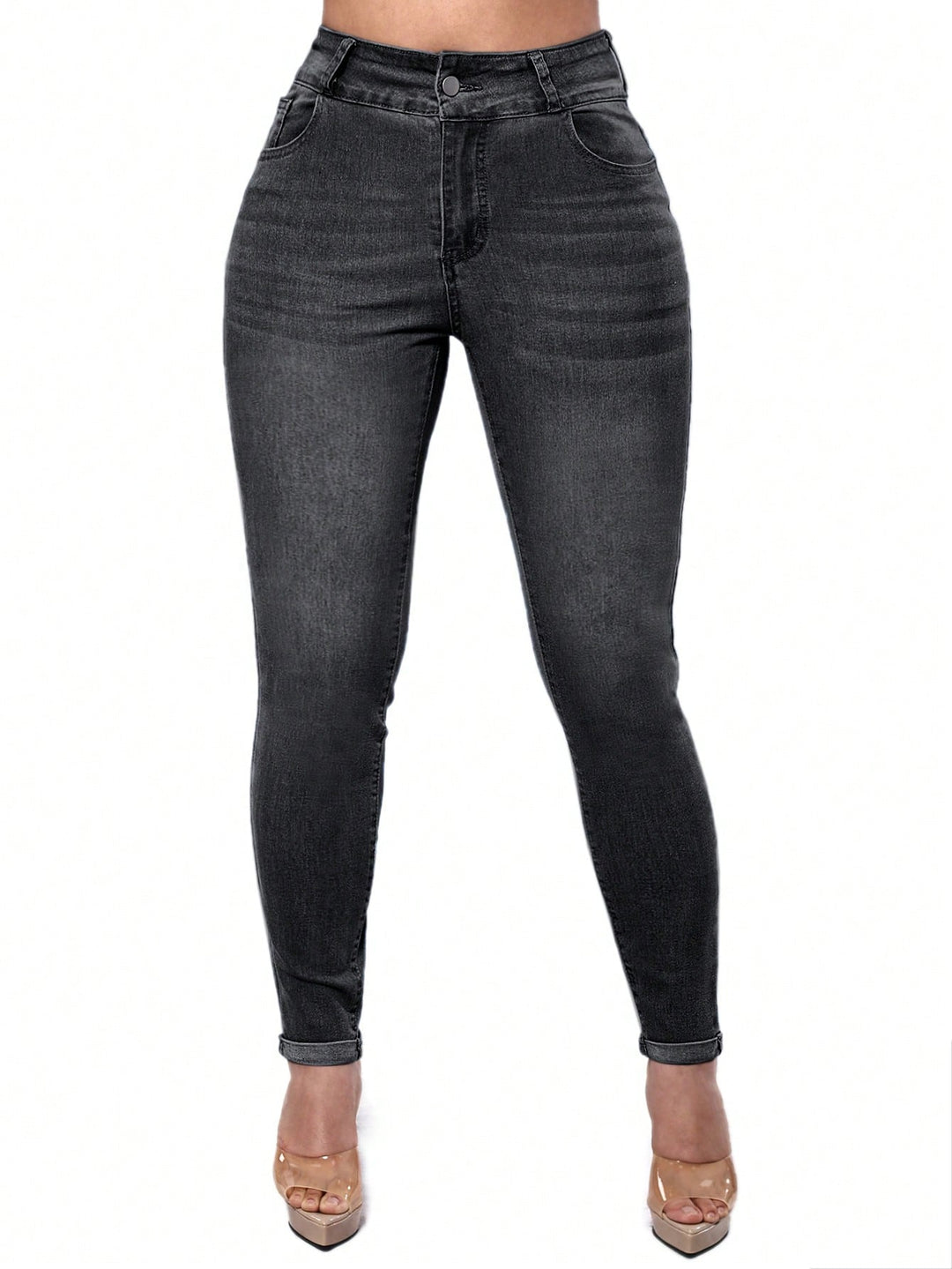Jeans SHEIN, negru