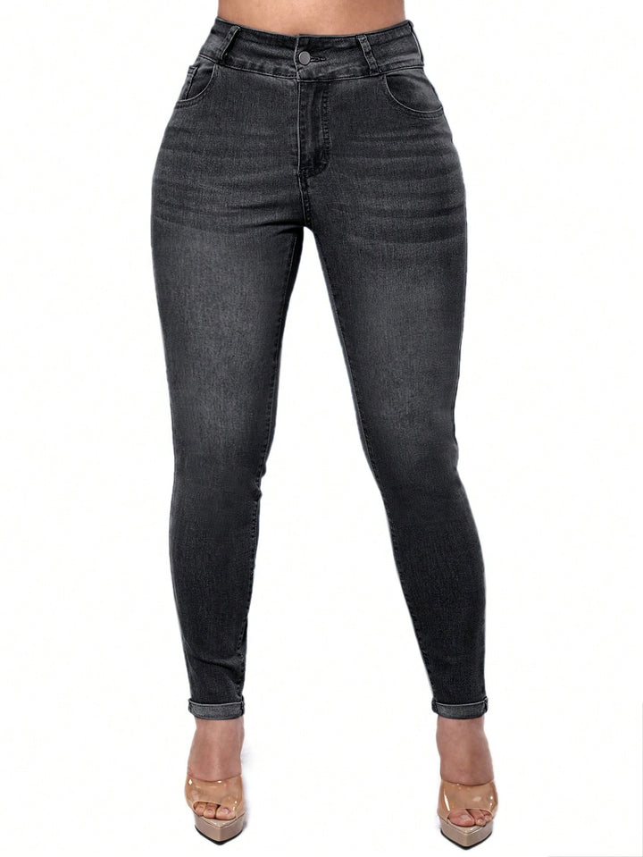 Jeans SHEIN, negru