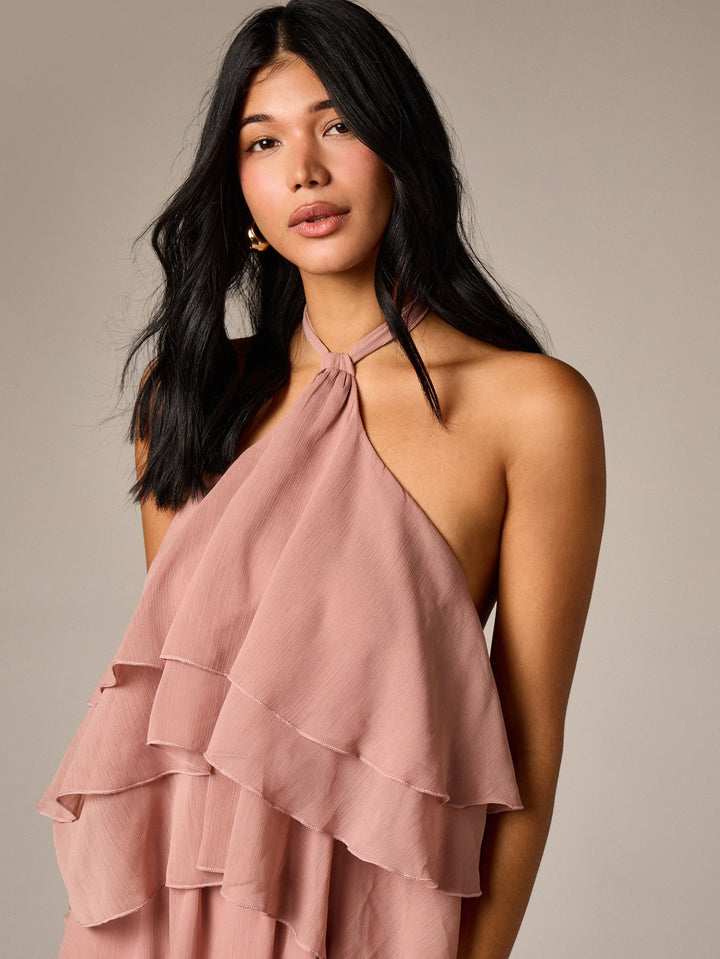 Rochie maxi SHEIN, roz
