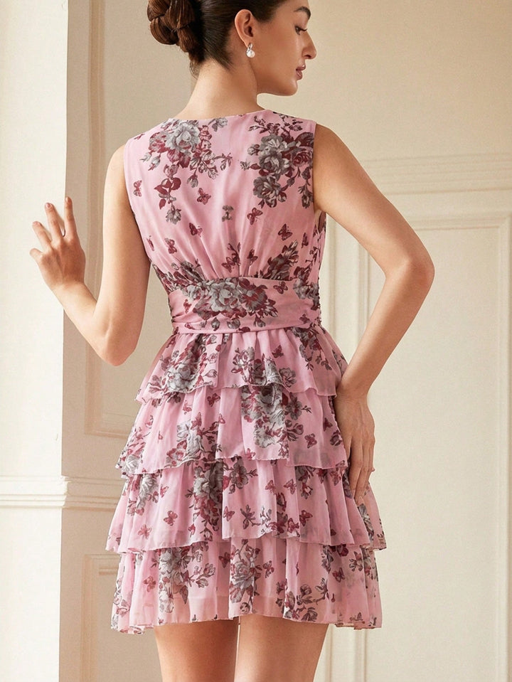 Rochie scurtă SHEIN, roz