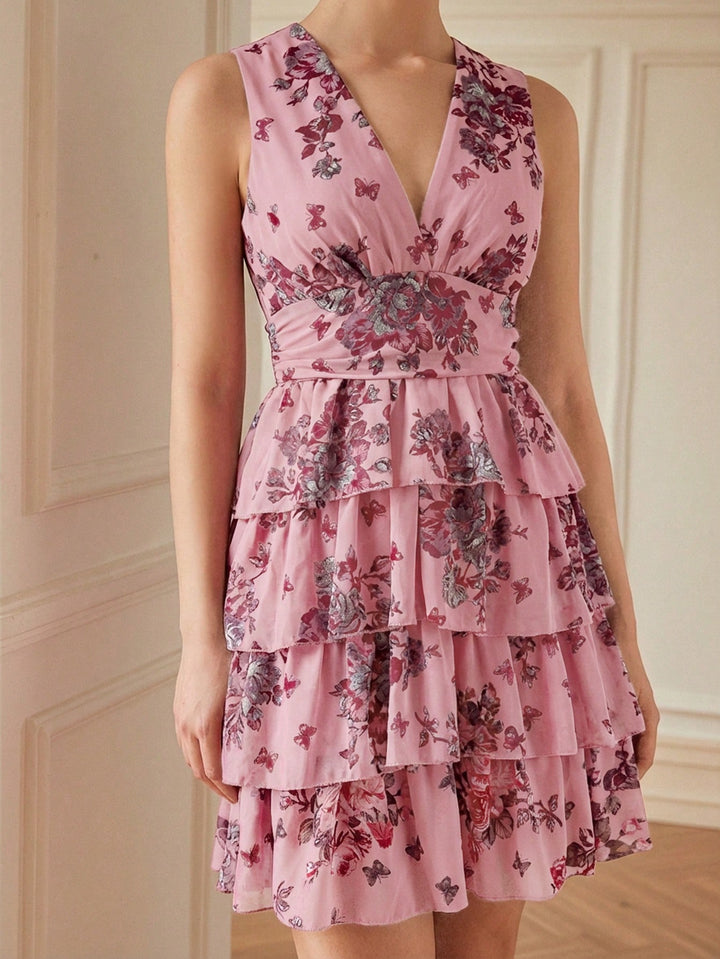 Rochie scurtă SHEIN, roz