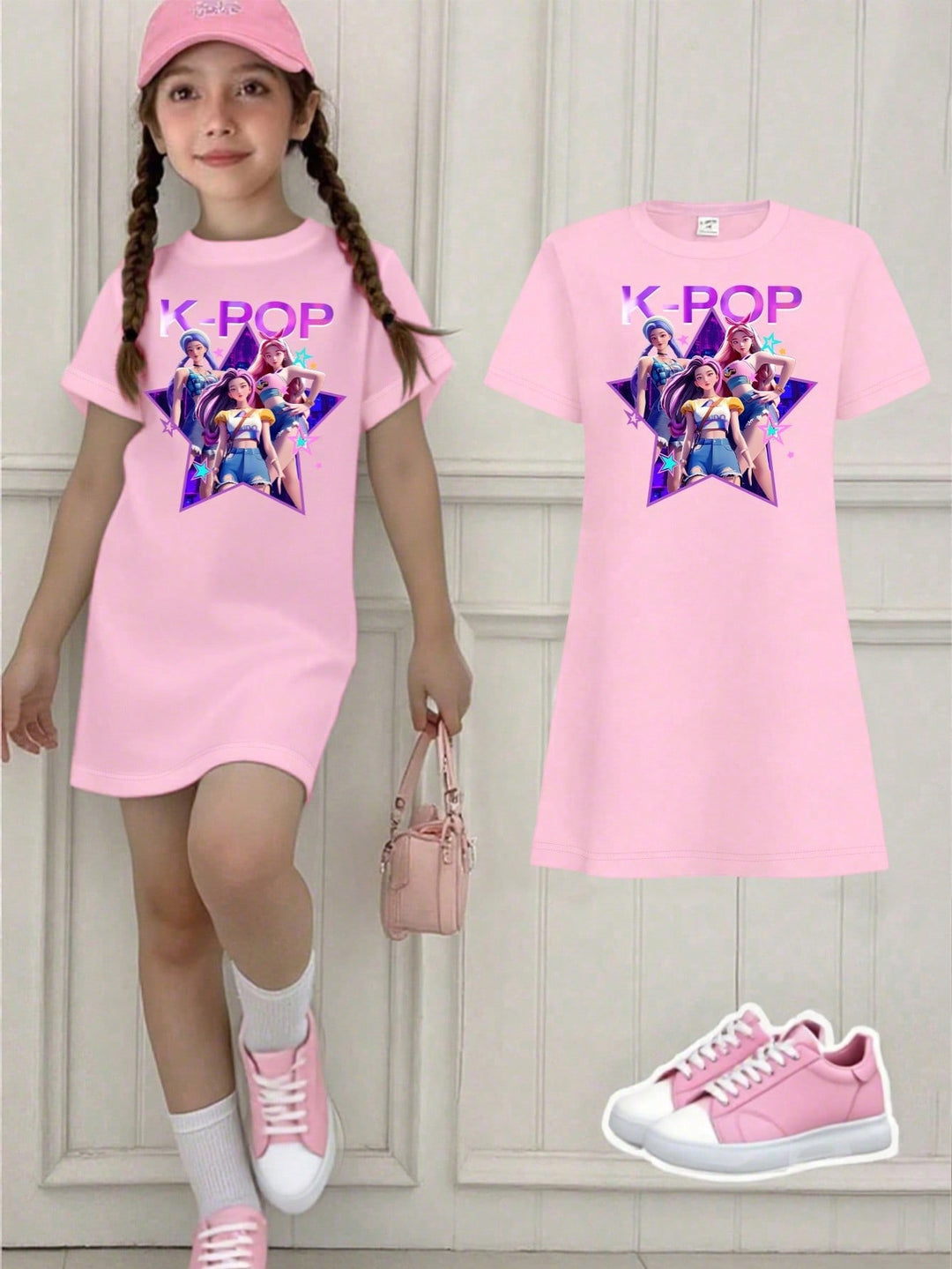 Rochie SHEIN, kaki